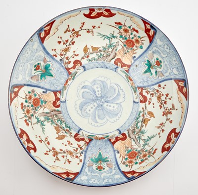 Lot 220 - Large Japanese Arita Porcelain Charger