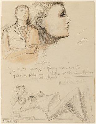 Lot 541 - Henry Spencer Moore British, 1898-1986 Young...