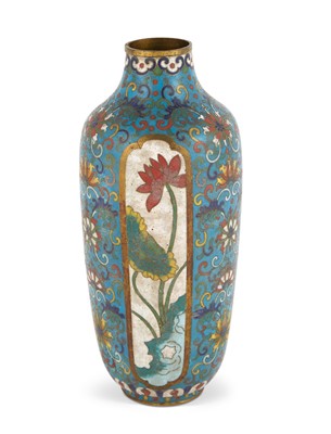 Lot 121 - A Chinese Cloisonne Vase