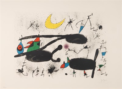 Lot 110 - Joan Miró (1893-1983) HOMENATGE A JOAN PRATS...