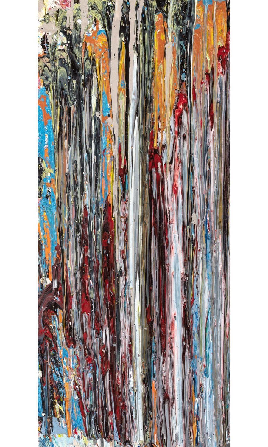 Lot 593 - Larry Poons American, b. 1937 Ending Last,...