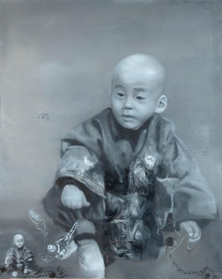 Lot 624 - Li Tianbing Chinese, b. 1974 Enfant avec les...