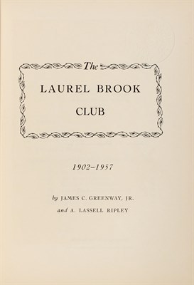 Lot 150 - [ANGLING CLUB] GREENWAY, JAMES C., Jr. and...