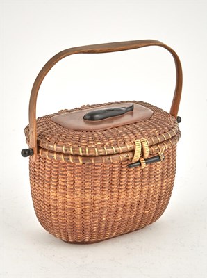 Lot 133 - Jose Formoso Reyes Nantucket Lightship Basket Purse