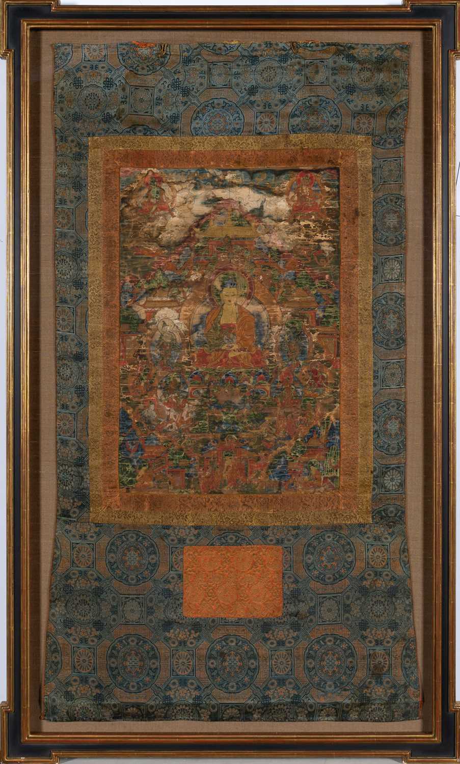 Lot 68 - A Tibetan Thangka