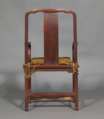 Lot 78 - Chinese Hardwood Armchair