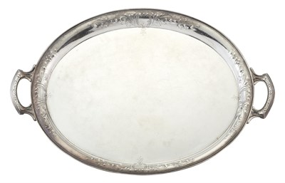 Lot 234 - American Sterling Silver Two-Handled Tray