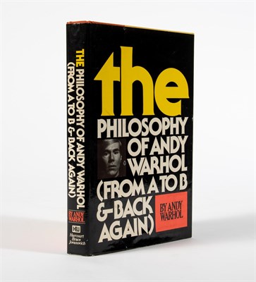 Lot 236 - WARHOL, ANDY The Philosophy of Andy Warhol...