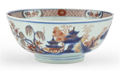Lot 85 - A Chinese Imari Palette Export Porcelain Bowl