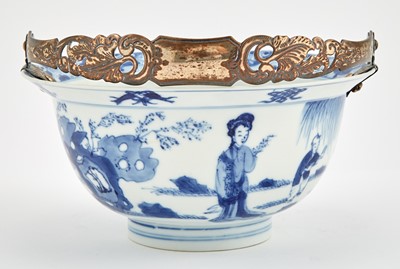 Lot 346 - A Chinese Blue and White Porcelain Bowl