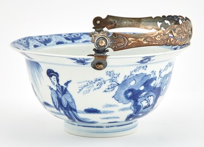 Lot 346 - A Chinese Blue and White Porcelain Bowl