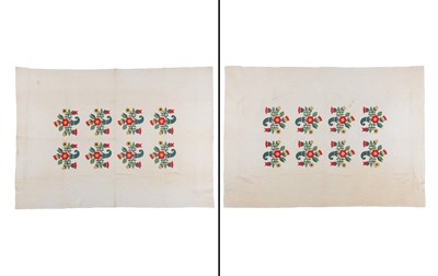 Lot 84 - Two American Pieced Cotton Quilts