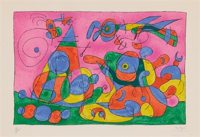 Lot 105 - Joan Miró (1893-1983) UBU ROI (MOURLOT 486;...