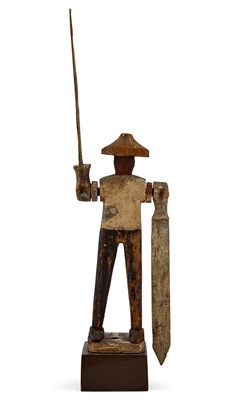 Lot 248 - Carved and Painted Wooden Whirligig