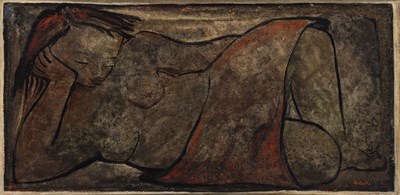 Lot 85 - Angel Botello Puerto Rican, 1913-1986 Untitled,...