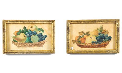 Lot 182 - Pair of Small Watercolor on Paper Theorems