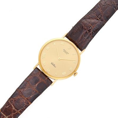 Lot 2049 - Rolex Gold 'Cellini' Wristwatch