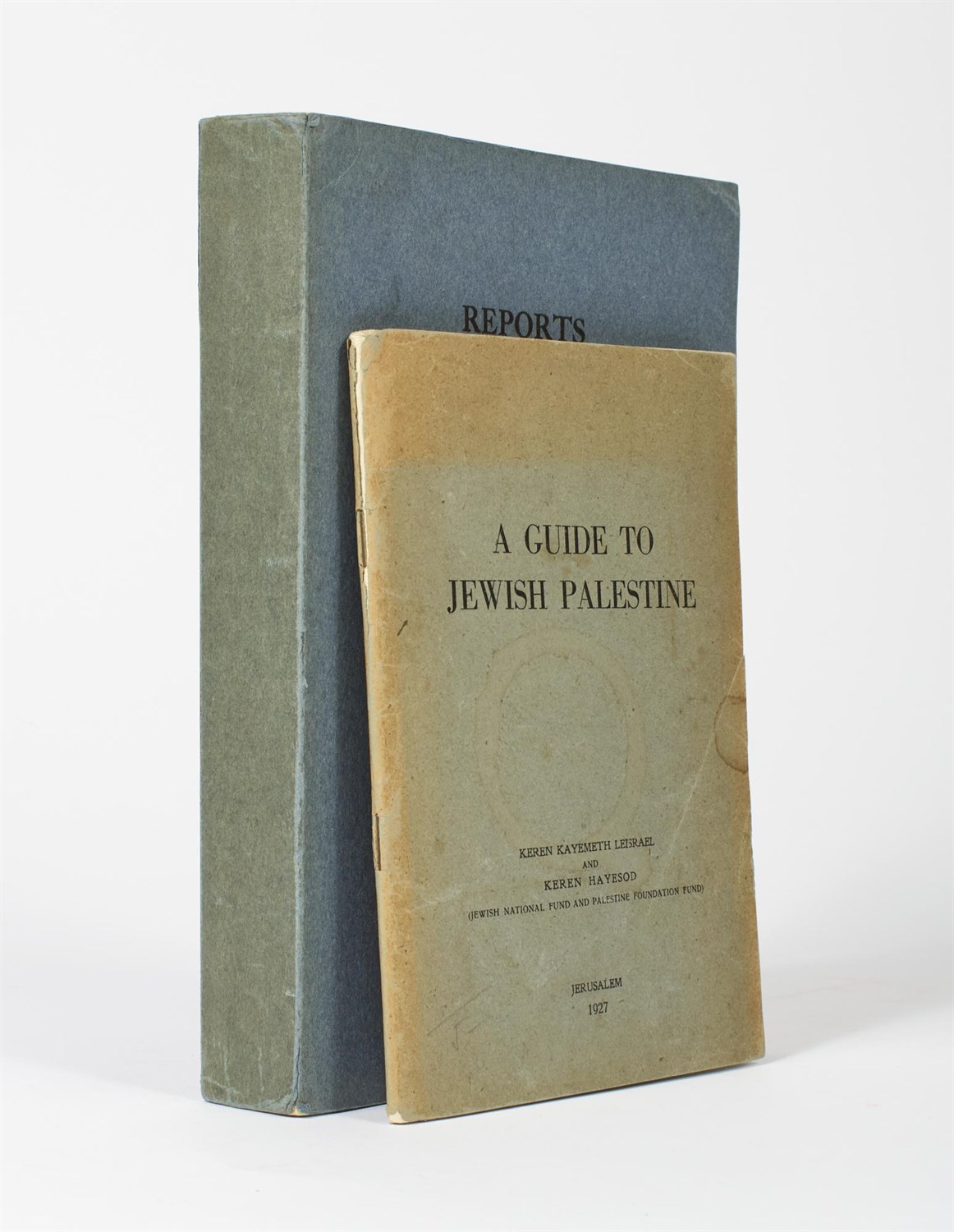 Lot 60 - [ISRAEL - MANDATORY PALESTINE] Two early books...