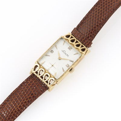 Lot 164 - Ladys Gold Wrist Watch, 17 Jewels, Le Coultre,...