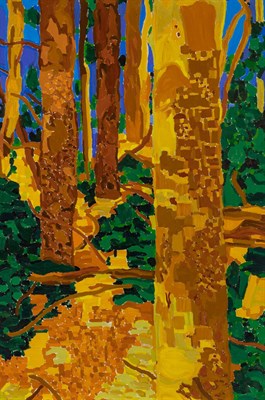 Lot 611 - Lynne Drexler American, 1928-1999 Trees of...