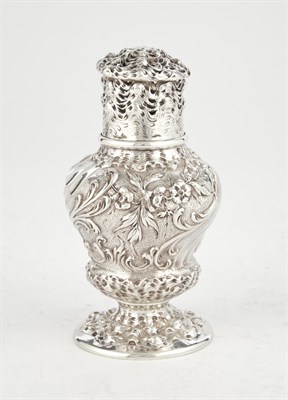 Lot 77 - French Sterling Silver Sugar Caster Retailed by Tiffany & Co., Paris