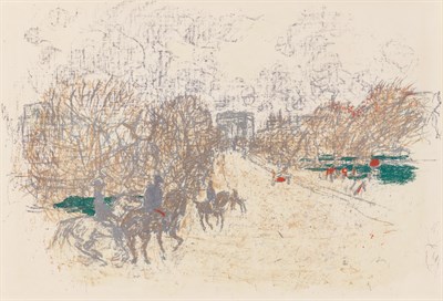 Lot 8 - Pierre Bonnard (1867-1947) L'ARC DE TRIOMPH...