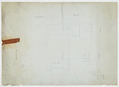 Lot 64 - Two early survey maps showing today's City Hall Park
