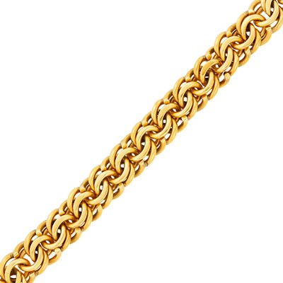 Lot 1220 - Gold Bracelet