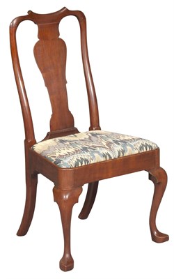 Lot 162 - Queen Anne Cherry Side Chair