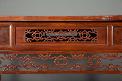 Lot 630 - A Chinese Hardwood Bed