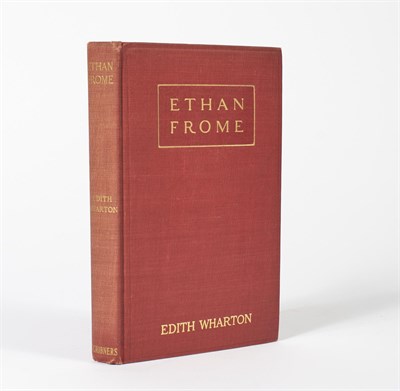 Lot 150 - WHARTON, EDITH. Ethan Frome. New York: Charles...