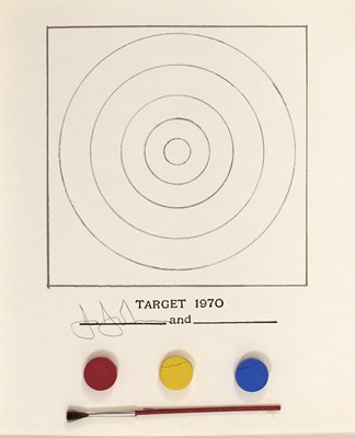 Lot 287 - Jasper Johns color it yourself target