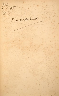 Lot 136 - SACKVILLE-WEST, VITA Collected Poems. Vol I....