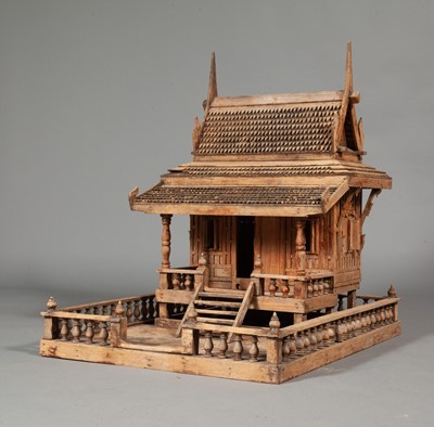 Lot 129 - Thai Wood Spirit House