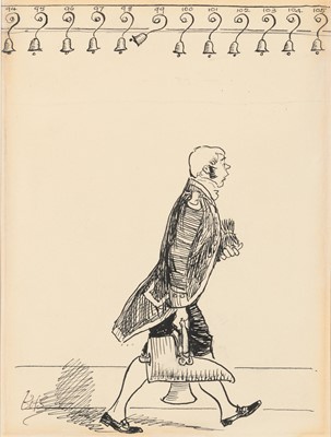 Lot 108 - Original pen and ink drawing by E.H. Shepard