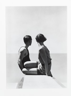 Lot 65 - GEORGE HOYNIGEN-HUENE. (Horst with Model) "Divers," Paris, 1930