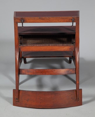 Lot 80 - Regency Mahogany Metamorphic Library Armchair, Formerly in the Rex Harrison Collection