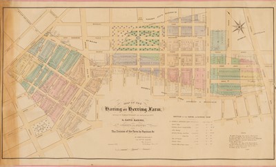 Lot 62 - Holme's 1869 property map of Washington Square Park and the surrounding area