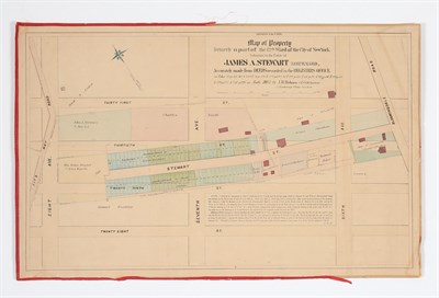Lot 70 - An 1887 map of James A. Stewart's property in Chelsea