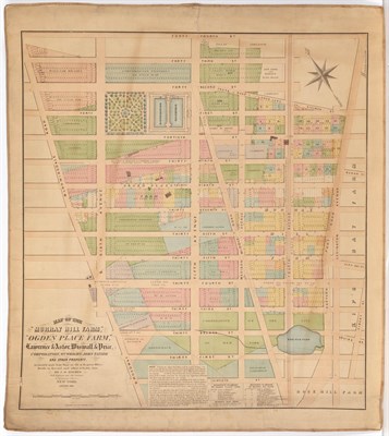 Lot 324 - [MAP - MURRAY HILL and MIDTOWN EAST] HOLMES,...