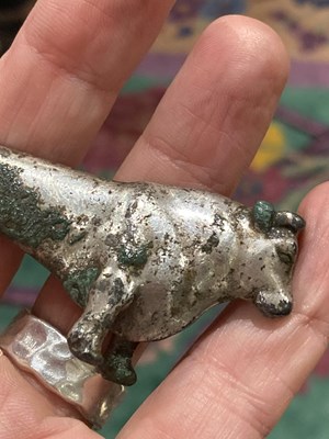 Lot 191 - Near Eastern Silver Bull