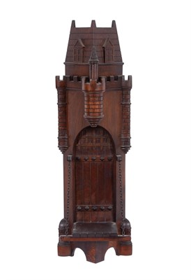 Lot 222 - Gothic Revival Style Mahogany Stained Hanging...