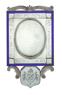 Lot 69 - Venetian Style Border Glass Mirror