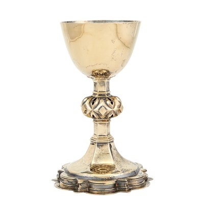 Lot 186 - Victorian Sterling Silver-Gilt Communion Cup