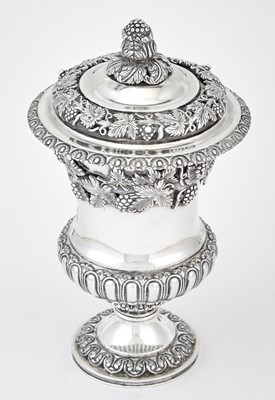 Lot 189 - Indian Colonial Silver Covered Cup