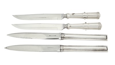 Lot 163 - Set of twelve Tiffany & Co. Sterling Silver Knives