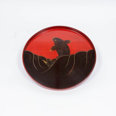 Lot 171 - Group of Three Japanese Lacquered Articles