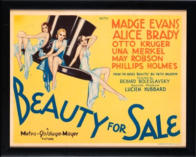 Lot 114 - Movie Poster: Beauty for Sale