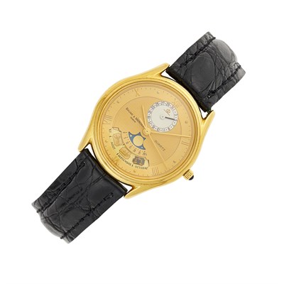 Lot 31 - Baume & Mercier Gold Calendar Wristwatch
