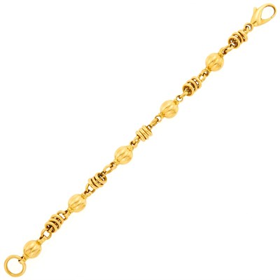 Lot 1072 - Gold Bracelet